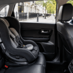 Taxi with child seat