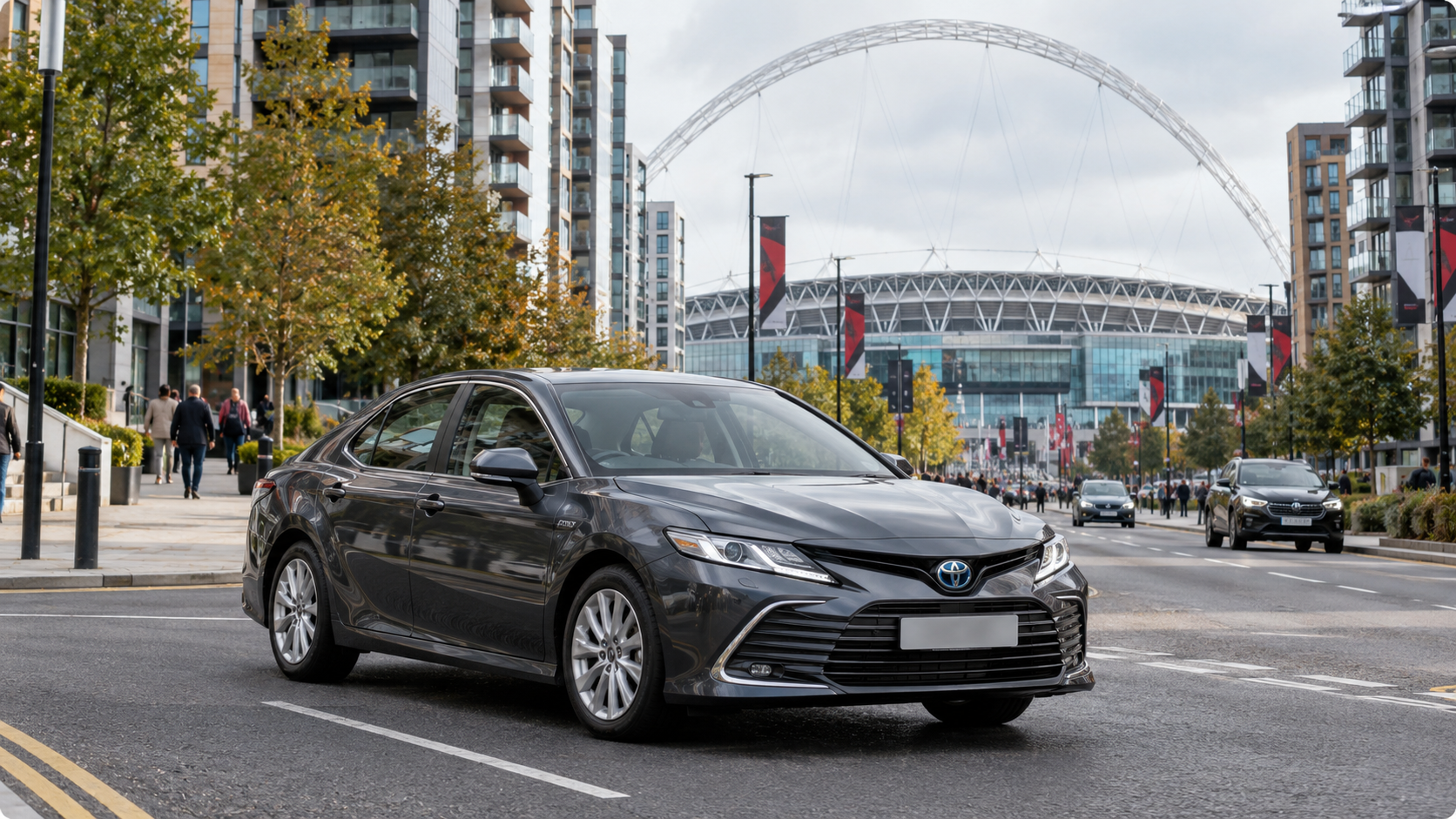 Taxi to Wembley: the wider area