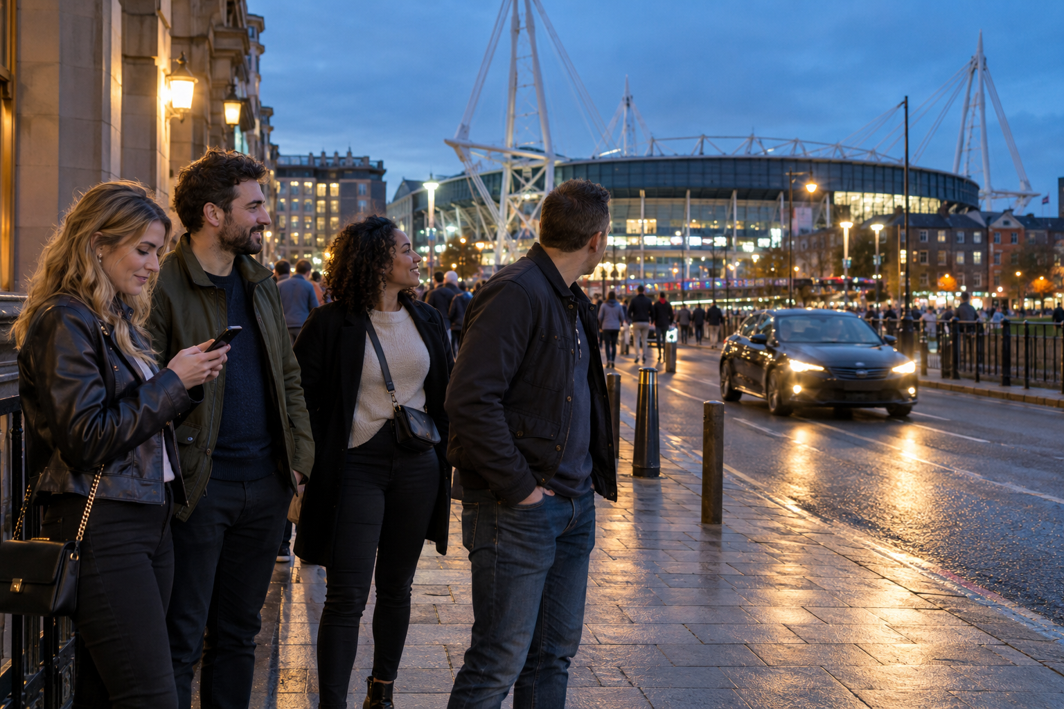 Cardiff taxis for events, evenings and days out