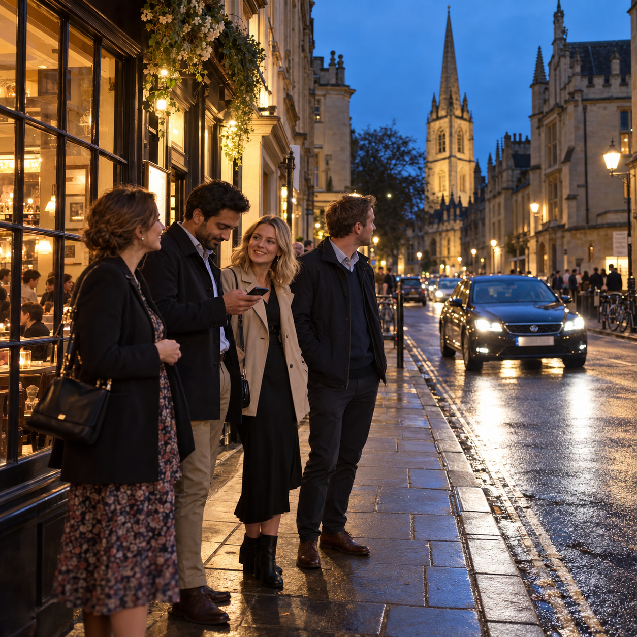 Oxford taxis for events, evenings and days out