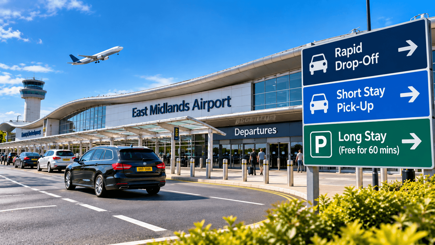 East Midlands Airport drop off guide