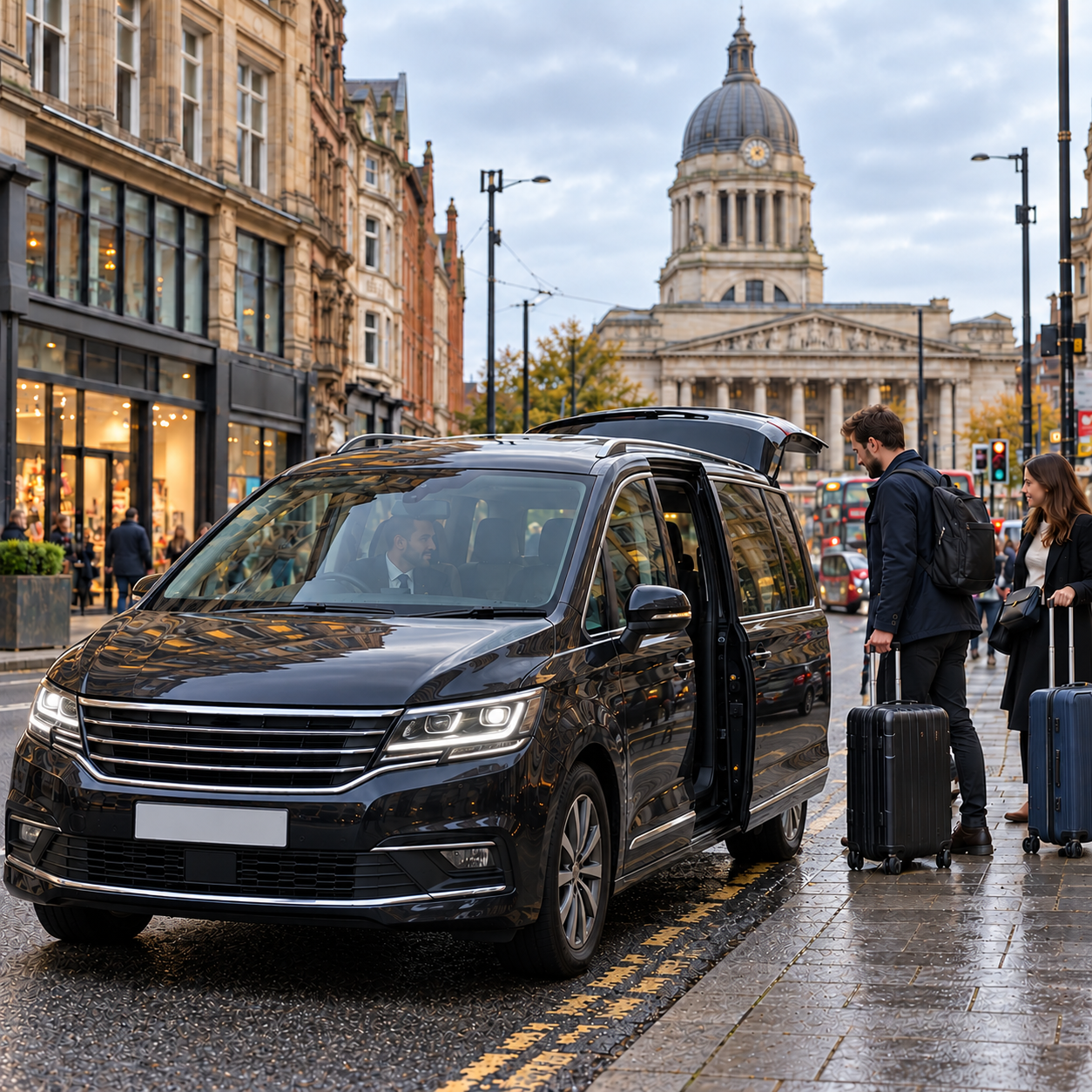 Airport taxis from Nottingham