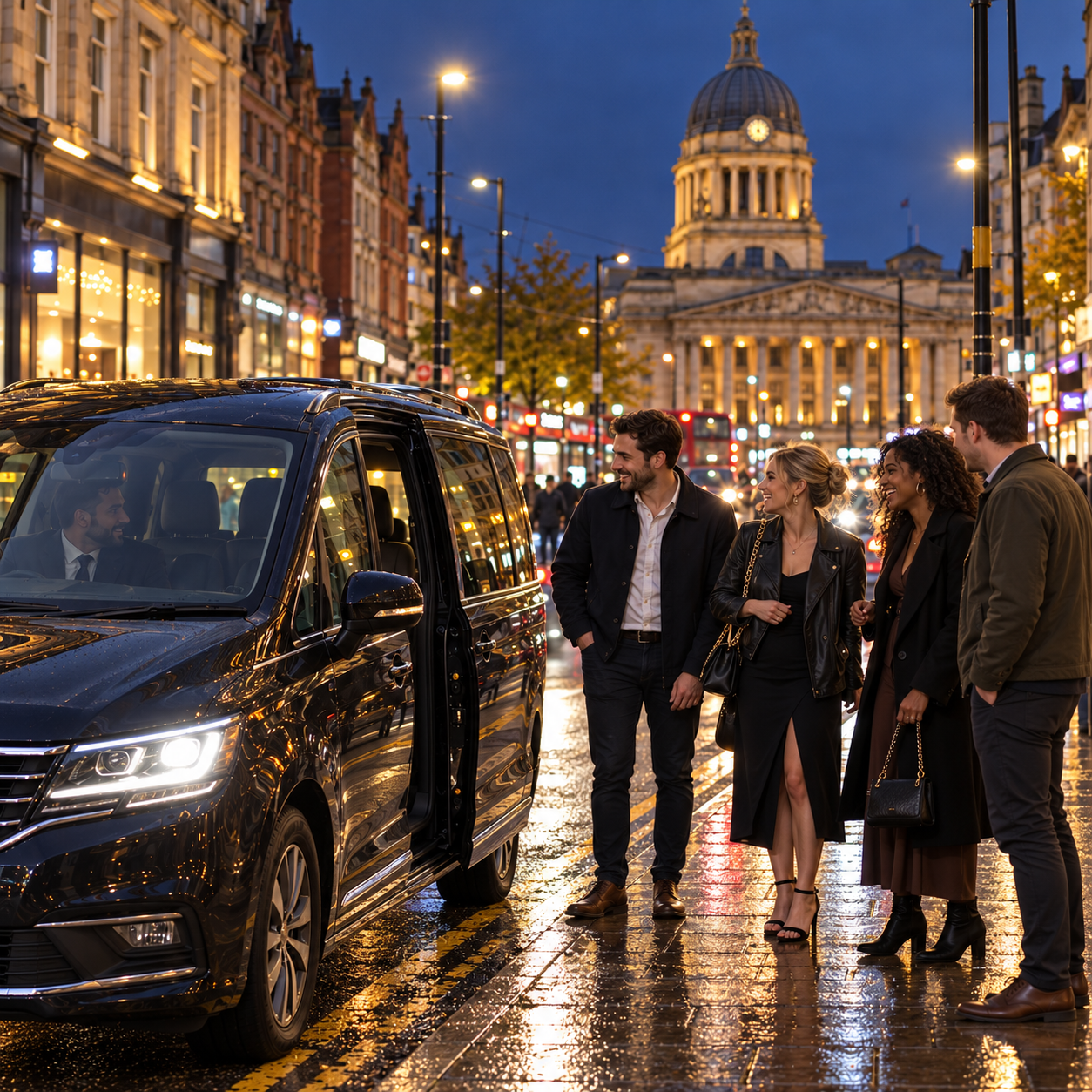 Nottingham taxis for events, appointments and days out